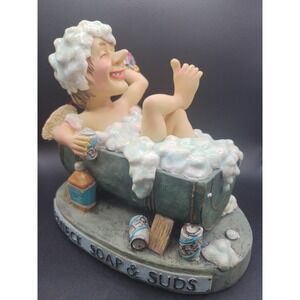 Redneck Soap & Suds / Redneck in Bathtub by Redneck Collectibles of Lincolnshire